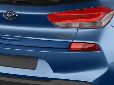 Hyundai i30 2017 3D model