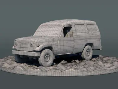 Toyota Land Cruiser 3D model