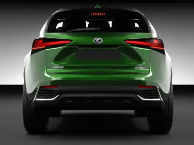 Lexsus NX 300 3D model