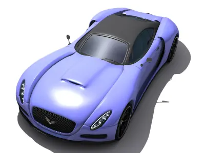 Invictus Sports Car Concept 3D model