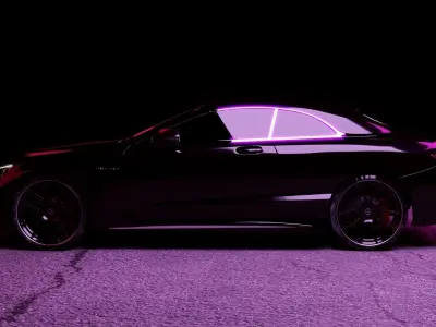 Mercedes Benz S Coupe 63 AMG 4Matic 2016 3D model