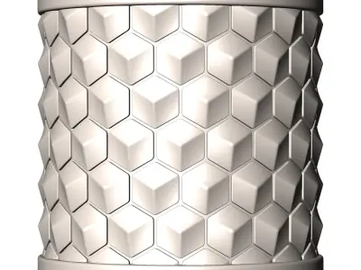 Honeycomb Pen Holder 3d model for 3d printing 3D print model