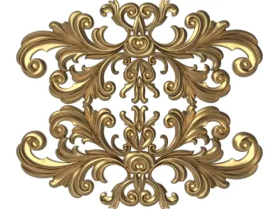  decorative pattern ready for 3D printing 3D model