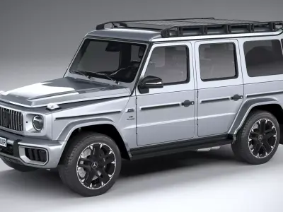 Mercedes-Benz G63 AMG 2025 LowPoly 3D model