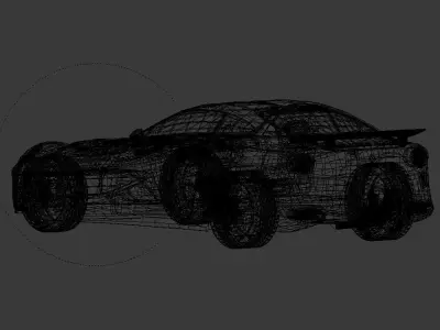 ferrari california sports car 3D model