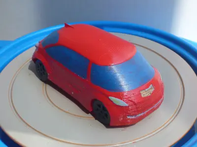 AAA Corvette Inspired RC Car Body 3D print model