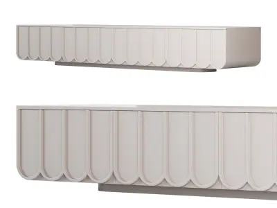 Designer TV stand Sideboard 3D model