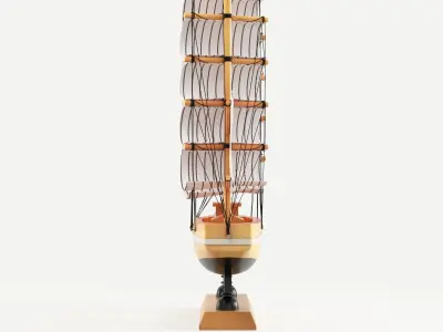 Decor Sailing Ship 3D model