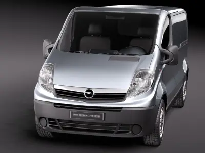 Opel Vivaro 3D model