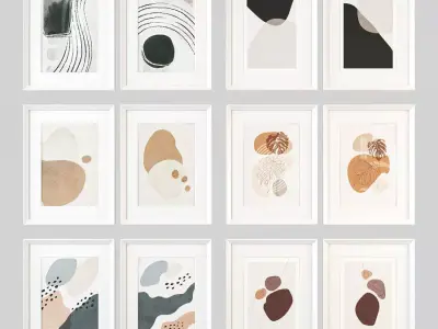 Gallery Wall 104 3D model