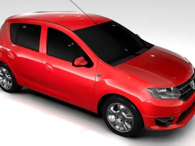 Dacia Sandero 2015 3D model