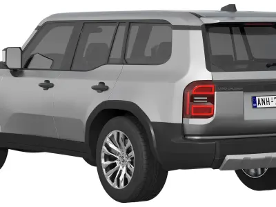 Toyota Land Cruiser 250 Prado 2024 3D model