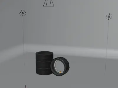 All Purpose Rubber Car Tire 3D model