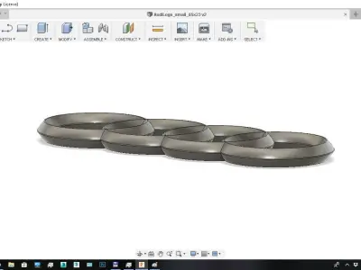 Audi Logo FREE Free 3D print model