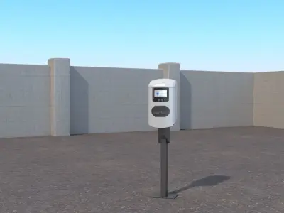 Alfen Charging Station 3D model