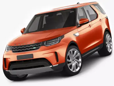 Land Rover Discovery 2017 3D model