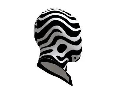 mask combat 3D model