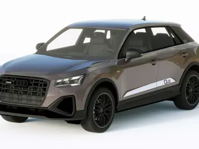 Audi Q2 S 2021 3D model