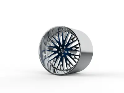 forgiato Cravatta wheel 3d print model 3D print model