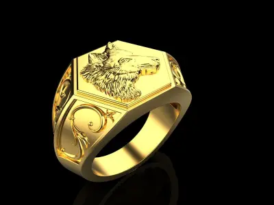 Mens rings  21 3D print model