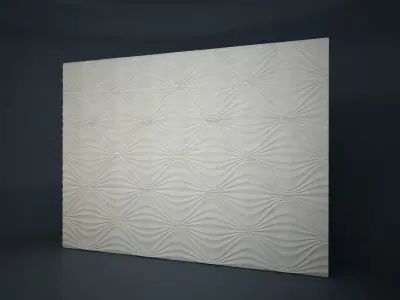 01 DECORATIVE WALL MOLD Low-poly 3D model