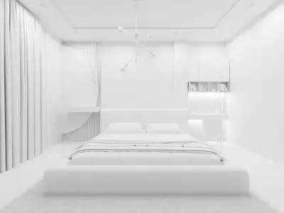 Modern Bedroom 3D model get