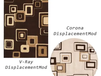 Rugs No 331 Low-poly 3D model