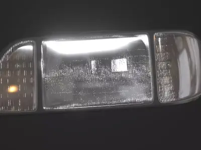 FOXBODY HEADLIGHTS 3D model