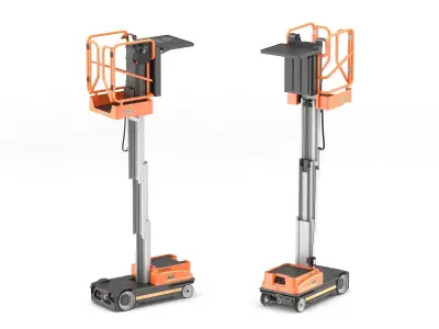 JLG 10MSP Driveable Stock Picker 3D model