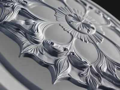 blender ornament brushes 3D model