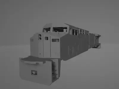 GE AC6000cw 3D Print 3D print model