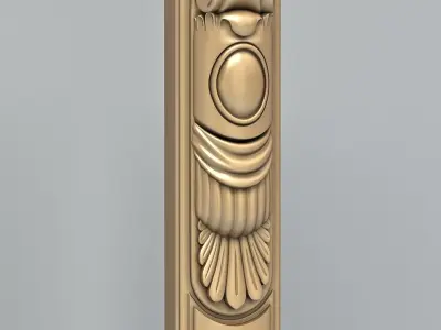 Pillar 002 3D model