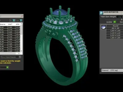 ring code 70 3D print model