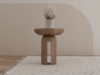 Side table 3D model