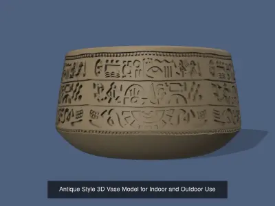 5 Pot Collection STL FBX OBF FUSION 360