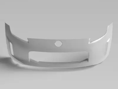 370Z Z34 Front Bumper Exterior Surface Model - 3D Laser-Scanned 3D model