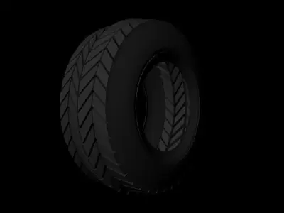 A tayar model 3D model maya Low-poly 3D model