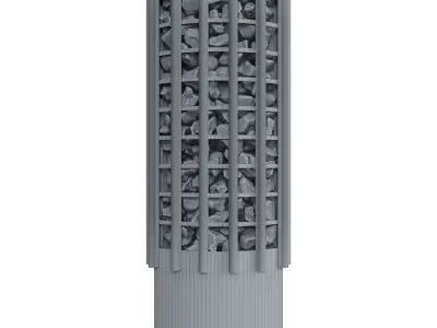 Sauna Heater Harvia Glow Corner 3D model