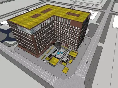 Urban Beacon Office Building 3D model