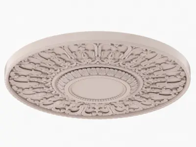 Classic Ceiling Medallion 31 3D model