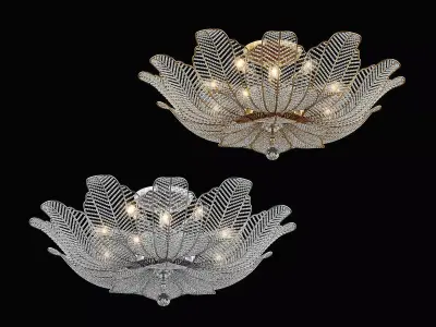 70518x Riccio Osgona Chandelier 3D model