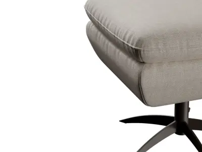 Welsh Upholstered Ottoman 3D model