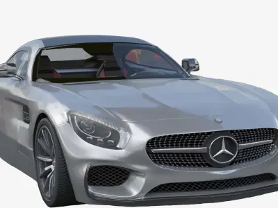 Mercedes AMG GTS  3D model