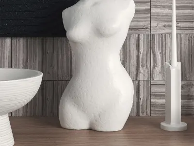 Decoration Set - Livingroom 07 3D model