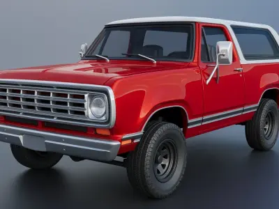 Dodge Ramcharger 1973 3D print model