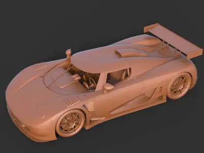 Koenigsegg CCR 3D print model