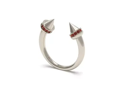 Gothic Ring Free 3D print model