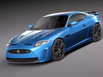 Jaguar XKR-S 2012 3D model