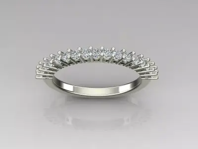 Band Ring 3D print model 152