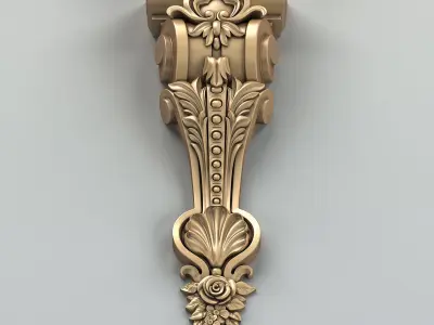 Corbel 014 3D model